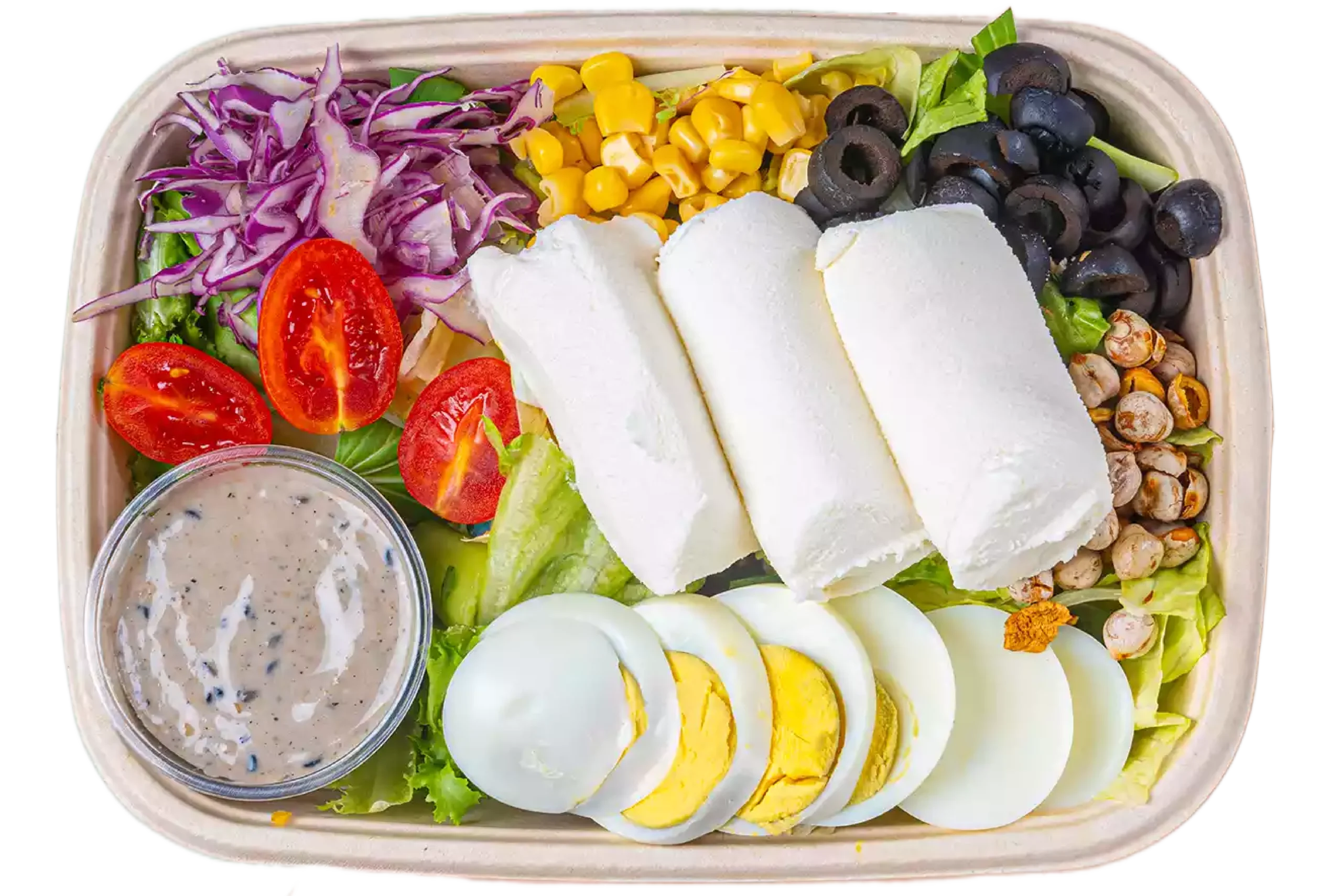 허그런치 수제 샐러드 사진